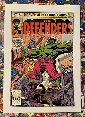 Buy The Defenders #81 - Mar 1980 - Aeroika Appearance! - Vfn (8.0) Pence Copy • 7.99£
