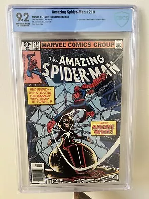 Buy Amazing Spiderman 210- First Madam Web! CBCS 9.2! Hot Key! 🔥🔥🔥 • 160.11£