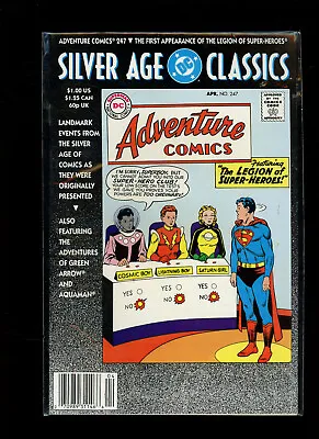 Buy ADVENTURE COMICS No. 247 Silver Age Reprint • 8£