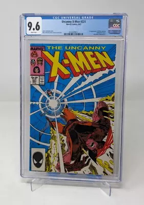 Buy Uncanny X-Men #221 CGC 9.6 Marvel Comics 1981 • 107.94£