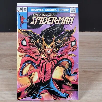 Buy Amazing Spider-Man #88 Trade Kirkham ASM 238 Homage Gotham City Marvel 2022 NM • 11.82£
