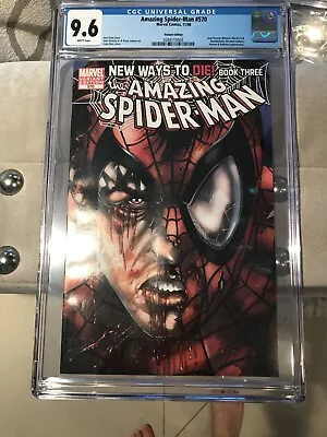 Buy The Amazing Spider Man #570  Cgc 9.6  Variant Ed • 39.41£