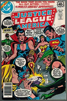 Buy Justice League Of America 161  Zatanna Joins The JLA!   VF  1978 DC Comic • 7.87£