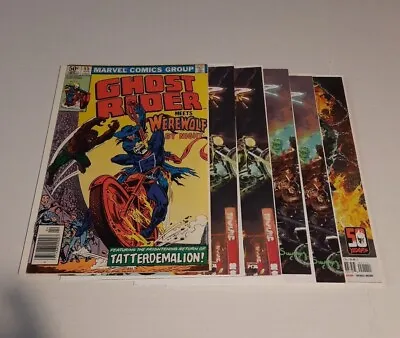 Buy Ghost Rider 55, (Marvel, Apr 1981), 34, 35, 1st Meeting Werewolf-By-Night, Lot • 60.05£