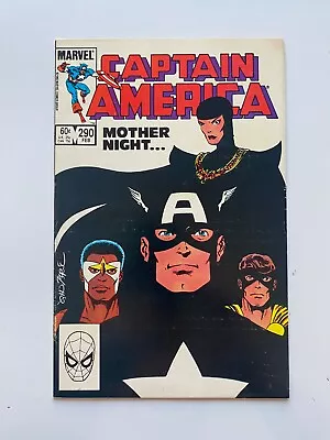 Buy Captain America #290 1st Appearance Sin / Mother Superior 1984 Combine/Free Ship • 10.35£