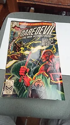 Buy Daredevil The Man Without Fear Comic 168 Damaged Cover • 29.99£