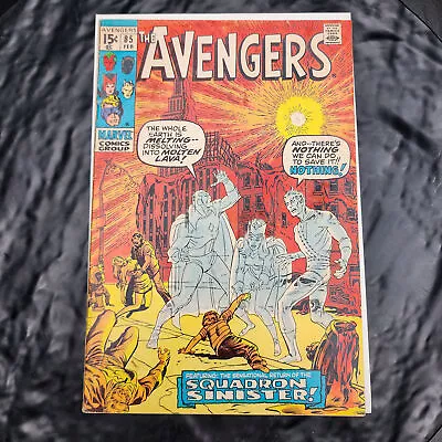Buy Avengers #85, 1st Squadron Supreme, Marvel 1971, Key Issue, Comic Book • 35.71£