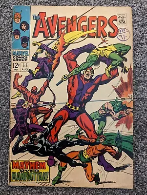 Buy The Avengers 55. 1968 Marvel. Black Knight, Ultron. Combined Postage • 49.98£