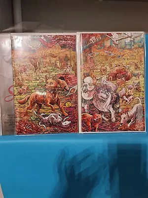 Buy STRAY DOGS: DOG DAYS #1 & #2 Riccardi Connecting Variant LTD To 400 With COA • 35£