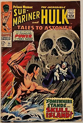 Buy Tales To Astonish #96 Oct 1967 Sub-Mariner & The Hulk - Complete Solid Nice • 10.45£