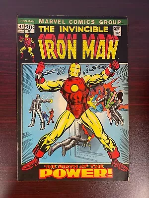 Buy Iron Man #47  (Marvel,1972, 1st Print) ORIGIN OF IRON MAN • 80.21£