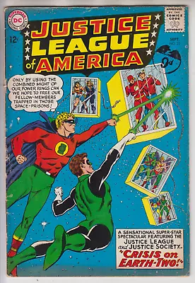 Buy Justice League Of America # 22  Vg 4.0  2nd S.a Justice Society Cents 1963 • 47.95£