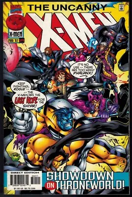 Buy 1997 Uncanny X-Men 344 Marvel Comics Lobdell Blonde • 2.15£