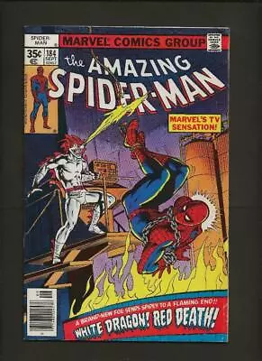 Buy Amazing Spider-Man 184 FN- 5.5 High Definition Scans • 8£