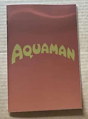Buy Aquaman #35 DC Comic Book Orange Logo Foil Variant 1st Appearance Of Black Manta • 31.51£