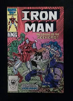 Buy Iron Man #214  MARVEL Comics 1987 VF/NM • 6.33£