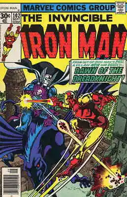 Buy Iron Man (1st Series) #102 VG; Marvel | Low Grade - Bill Mantlo Dreadknight - We • 12.02£