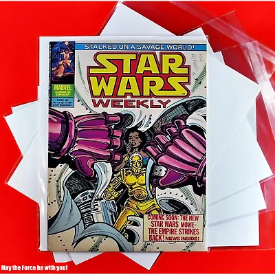 Buy Star Wars Weekly # 112    1 Marvel Comic Bag And Board 16 4 80 UK 1980 (Lot 2697 • 8.50£