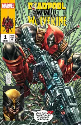 Buy DEADPOOL WOLVERINE WWIII #1 Alan Quah Variant Cover LTD To 600 With COA • 31.50£
