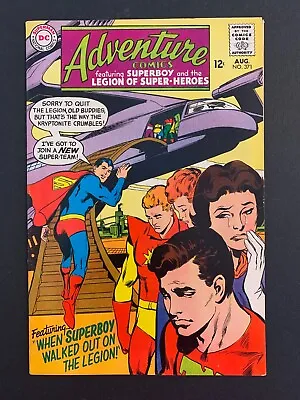 Buy Adventure Comics #371 *very Sharp!* (dc, 1968)  Neal Adams Cover!  Lots Of Pics! • 20.07£