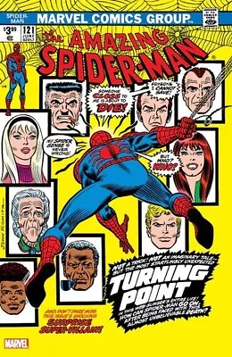 Buy Amazing Spider-Man #121 Foil Facsimile John Romita Cvr Death Of Gwen Stacy 2023 • 11.98£