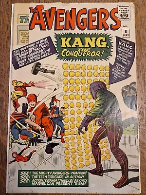 Buy Avengers #8 (1964) 1st App Of Kang The Conqueror | Marvel Comics  • 180£