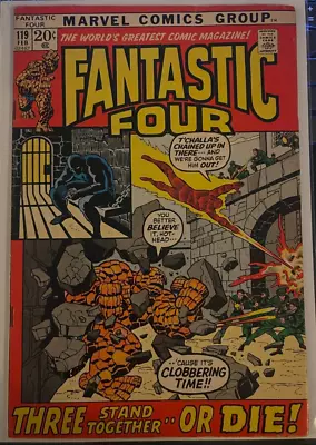 Buy Fantastic Four # 119 FN Marvel Comic Book Thing Human Torch Dr. Doom 2 J224 • 23.83£