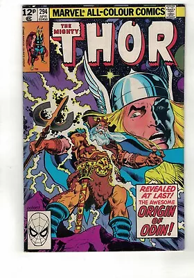 Buy THOR  1980 Marvel #294 - #301 'The Ring Of The Nibelung' Arc 1980 LOT OF 8 • 30£