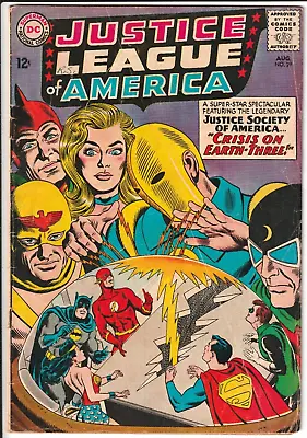 Buy Justice League Of America #29 1964 DC Comics 3.0 GD/VG KEY 1ST CRIME SYNDICATE • 42.03£