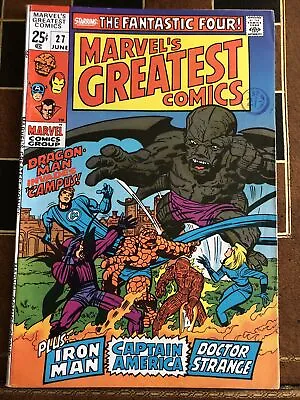 Buy Marvels Greatest Comics / Marvel Comics / 1970 / Issue 27 • 20£