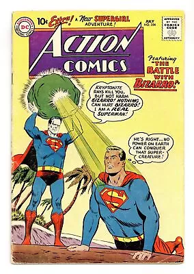 Buy Action Comics #254 VG- 3.5 1959 1st Meeting Bizarro & Superman • 275.83£