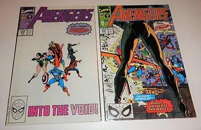 Buy Avengers #314,315 Spider-man  Nebula White Vision Nm 9.4/9.6 White Pages • 14.94£