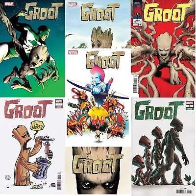 Buy Groot (2023) 1 2 3 4 Variants NM+ | Marvel Comics | FULL RUN / COVER SELECT • 15.76£
