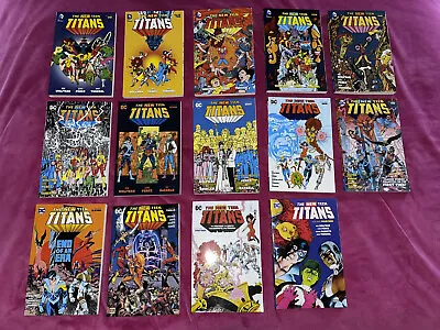 Buy New Teen Titans Wolfman Perez TPB Vol 1-14 Set! • 359.78£