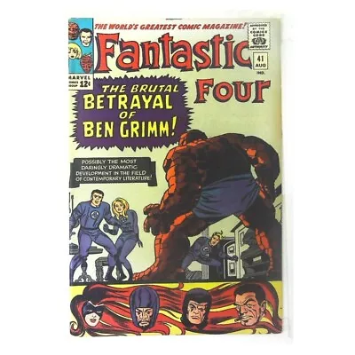 Buy Fantastic Four (1961 Series) #41 In Very Fine Minus Condition. Marvel Comics [g, • 97.66£