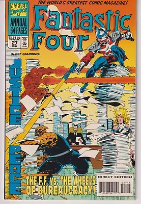 Buy Fantastic Four Annual # 27 Mobius Trip - Marvel Comics • 4.22£
