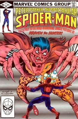 Buy Spectacular Spider-Man (1976) #  65 (7.0-FVF) Kraven The Hunter 1982 • 6.30£