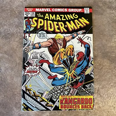 Buy Amazing Spider-man 126 VF- 1st Harry Osborn As Green Goblin 1973 • 21.61£