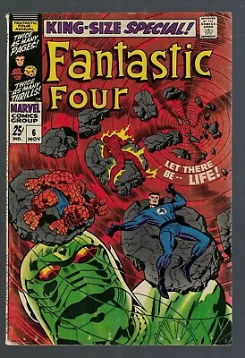 Buy Marvel Comics Fantastic Four King Size Annual 6 1st App Annihilus FN- 5.5 • 379.99£