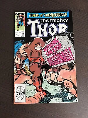 Buy Thor #411 (vol.1) First Cameo Appearance Of New Warriors Night Thrasher Marvel • 34.95£