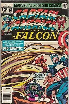 Buy Captain America 209 - 1977 - Kirby - 1st Arnim Zola - Fine + REDUCED PRICE • 4.99£