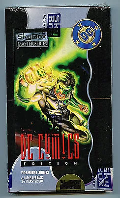 Buy DC Comics Master Series Premiere Trading Card Box Factory Sealed Skybox 1994 • 213.46£