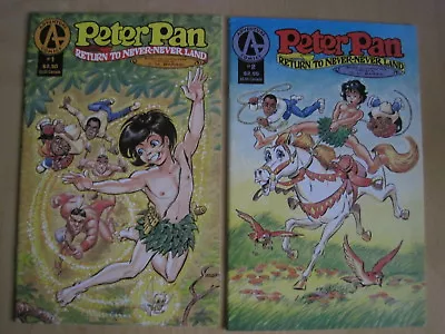Buy PETER PAN, RETURN To NEVER-NEVER LAND :COMPLETE 2 Iss 1997 Adventure Comics Seri • 6.99£