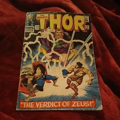 Buy Thor #129 Jun 1966 Marvel Comics 1st Appearance Of Ares Vintage 1960s Comic Book • 49.12£