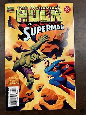 Buy Incredible Hulk Vs. Superman # 1 - Steve Rude Painted Cover NM 1999 • 22.38£