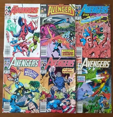 Buy Avengers #236 299 305 309 310 327 - Newsstand Lot Spider-Man Negative Zone Sersi • 23.64£