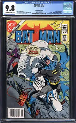 Buy Batman #353 Cgc 9.8 Ow/wh Pages // Masters Of The Universe Preview Newsstand • 313.37£