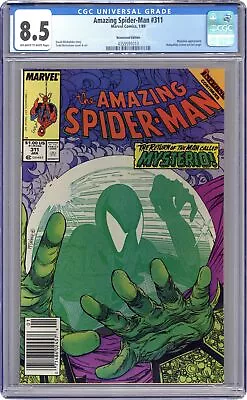 Buy Amazing Spider-Man #311D CGC 8.5 Newsstand 1989 4359591010 • 46.65£