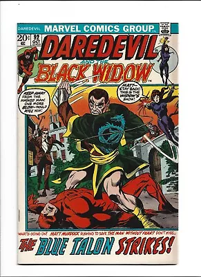 Buy Daredevil #92 (Oct. 1972, Marvel) Black Widow Gets Co-billing As Of This Issue • 19.77£