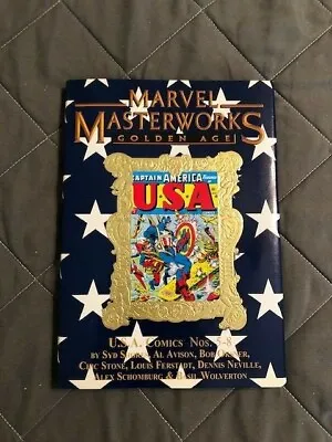 Buy Marvel Masterworks:  Golden Age -  USA Comics By Stan Lee Book 2 (Marvel HC) • 37.15£